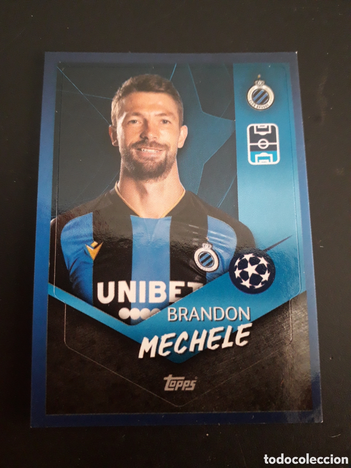 Fu&szlig;ball-Sticker: MECHELE BRUJAS N&deg; 125 UEFA CHAMPIONS LEAGUE SEASON TOPPS 21 22 2021 2022 PEDIDO M&Iacute;NIMO 3&euro;
