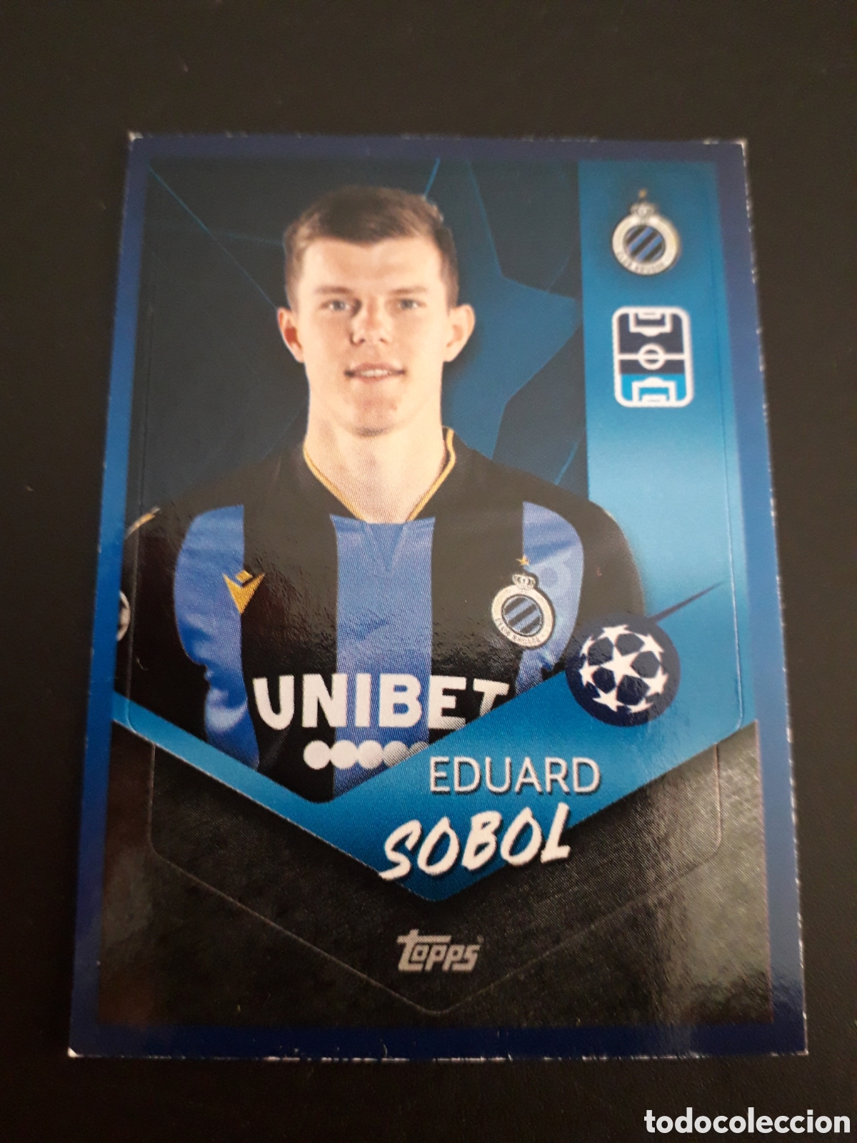 Fu&szlig;ball-Sticker: SOBOL BRUJAS N&deg; 129 UEFA CHAMPIONS LEAGUE SEASON TOPPS 21 22 2021 2022 PEDIDO M&Iacute;NIMO 3&euro;