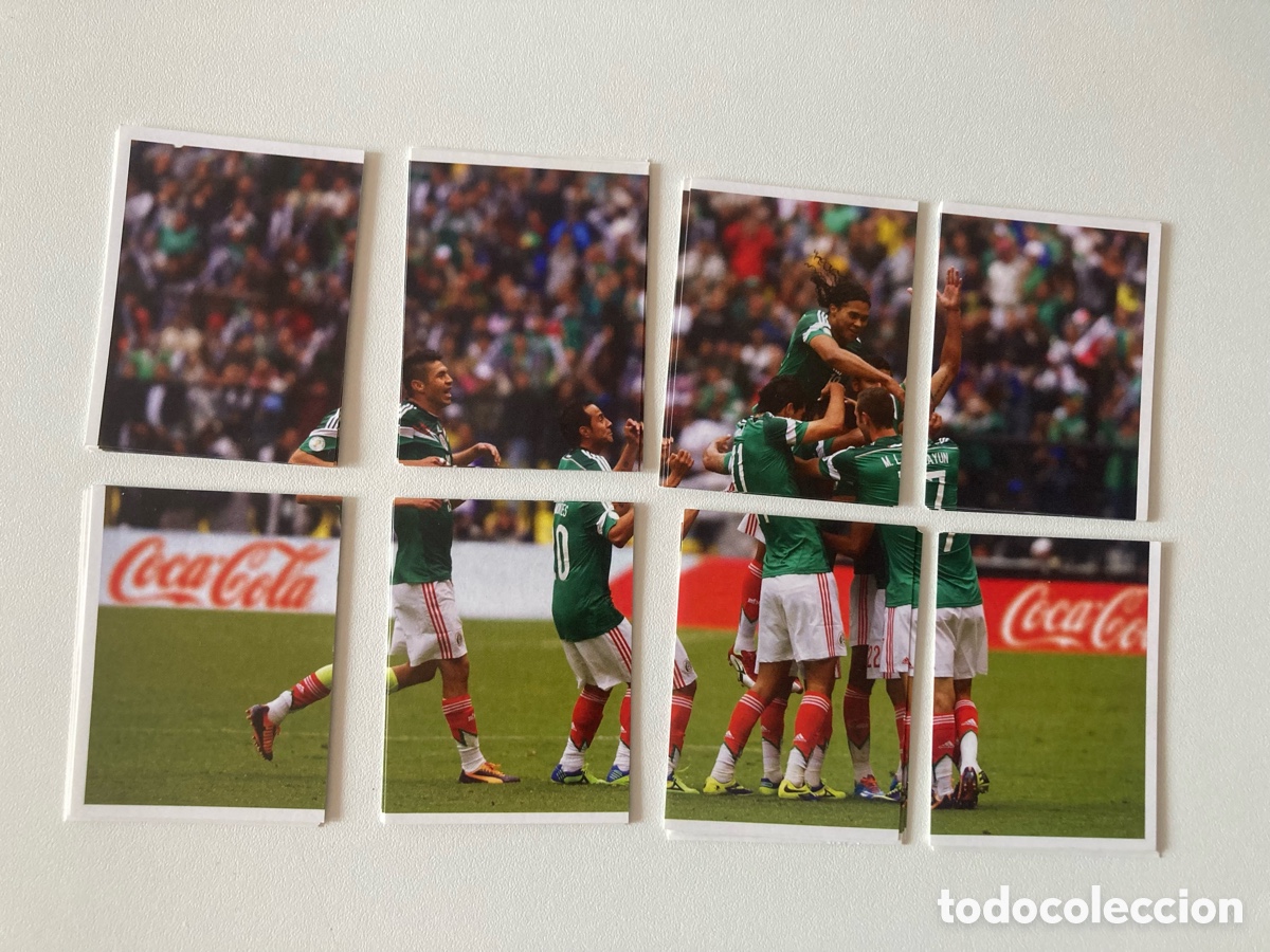 Cromos de f&uacute;tbol: Actualizacion Update Set Mexico Coca Cola Brasil 2014( CC1-CC8)