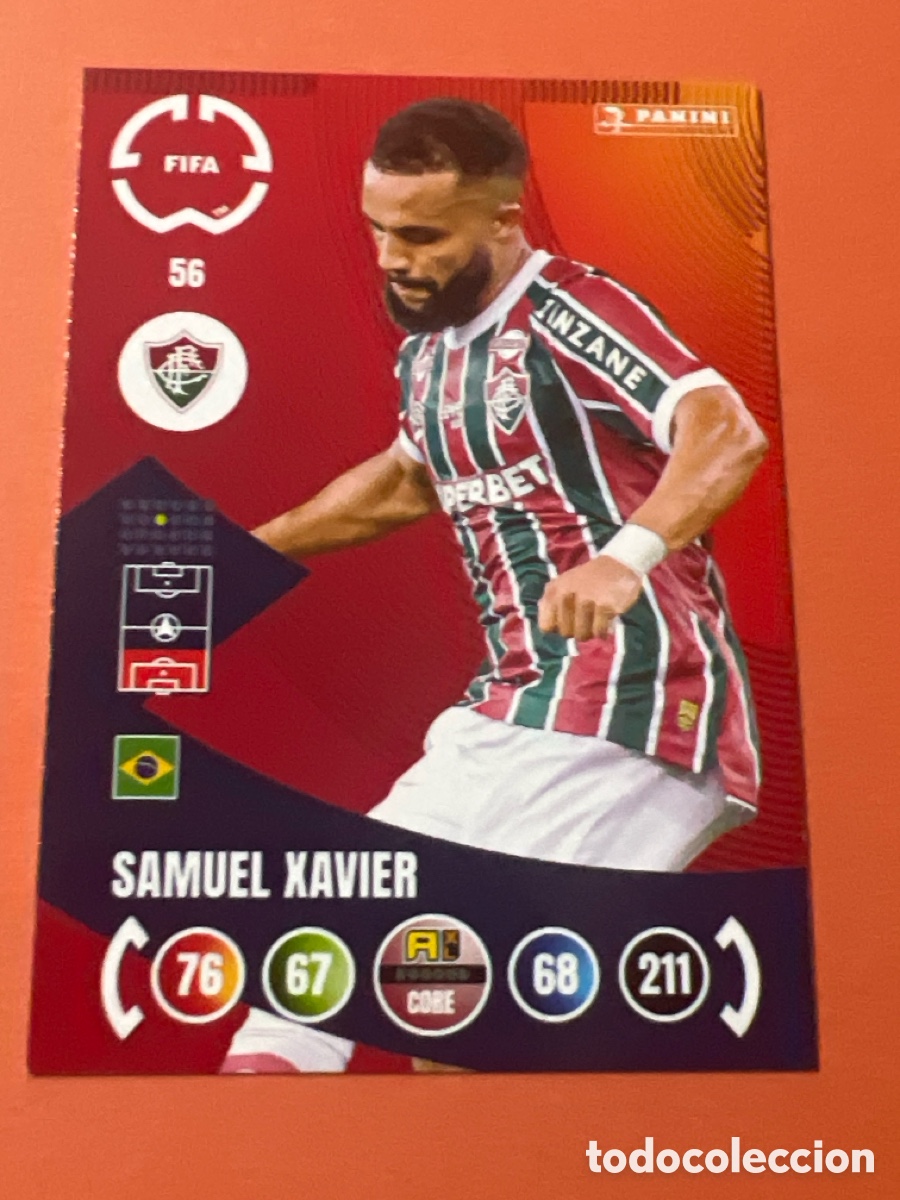 Fu&szlig;ball-Sticker: E422. ADRENALYN XL 2025 - FIFA CLUB WORLD CUP - SAMUEL XAVIER / FLUMINENSE 56