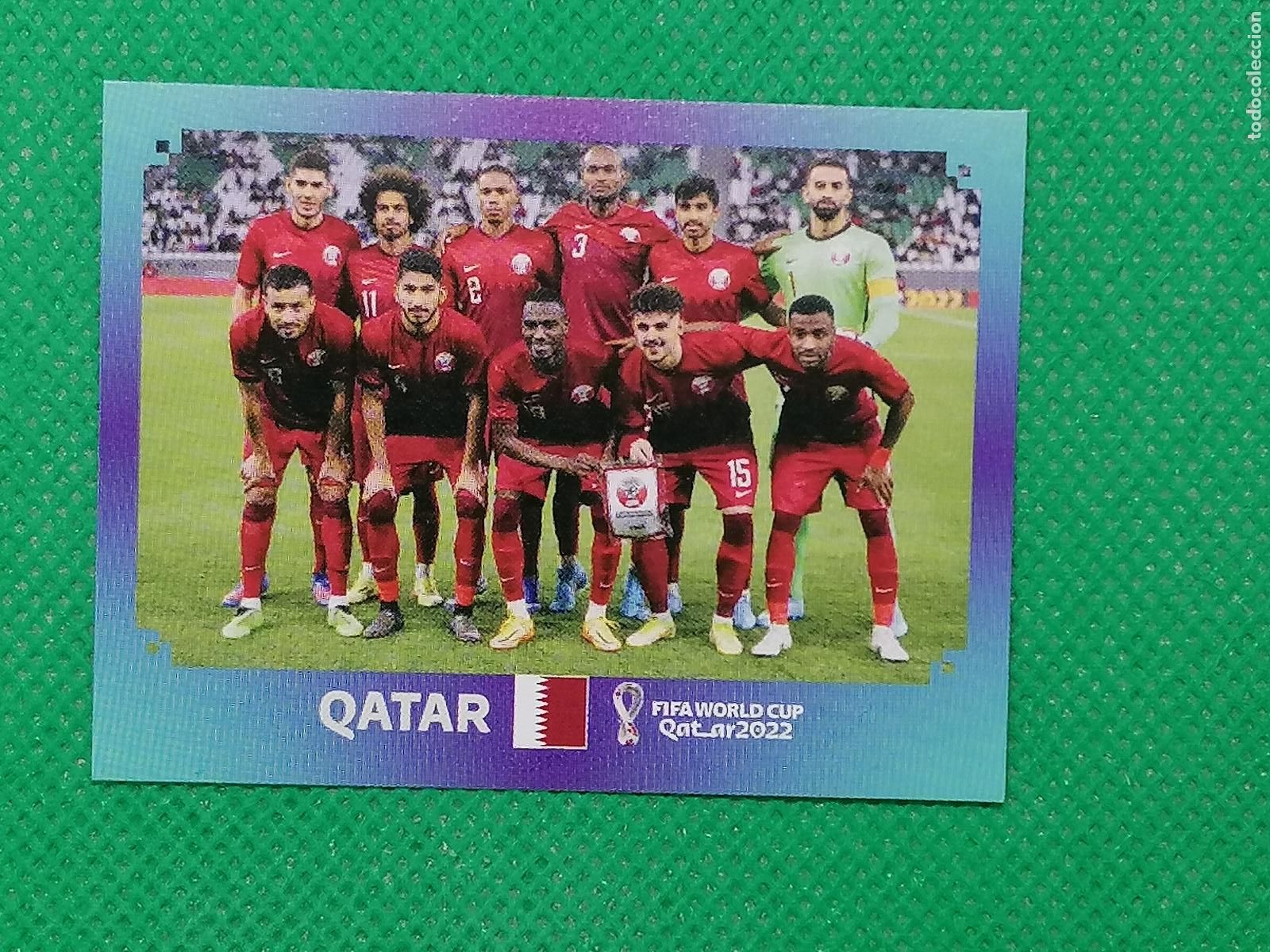 Cromos de F&uacute;tbol: QAT 1 QAT1 PLANTILLA QATAR ⚽ PANINI MUNDIAL WORLD CUP QATAR 2022 STICKER ⚽