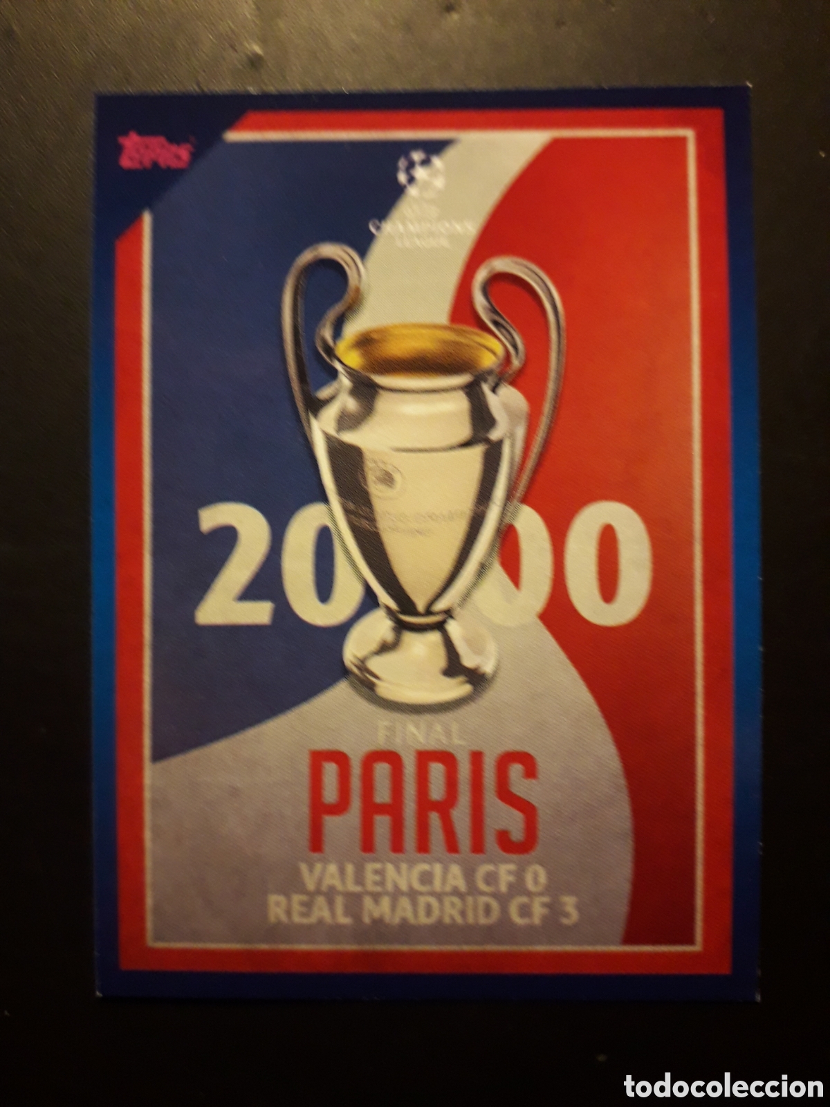 Football Stickers: FINAL PAR&Iacute;S 2000 N&deg; 12 UEFA CHAMPIONS LEAGUE SEASON TOPPS 21 22 2021 2022 PEDIDO M&Iacute;NIMO 3&euro;
