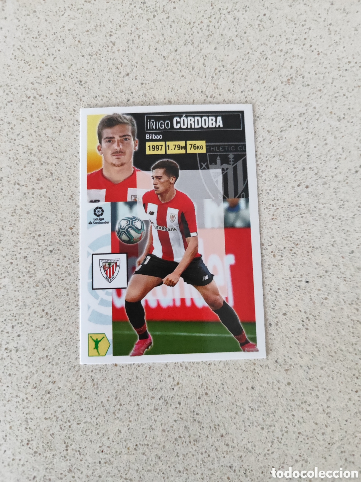 Football Stickers: CROMO C&Oacute;RDOBA ATHLETIC CLUB DE BILBAO N&Uacute;MERO 16B. LIGA ESTE 20/21