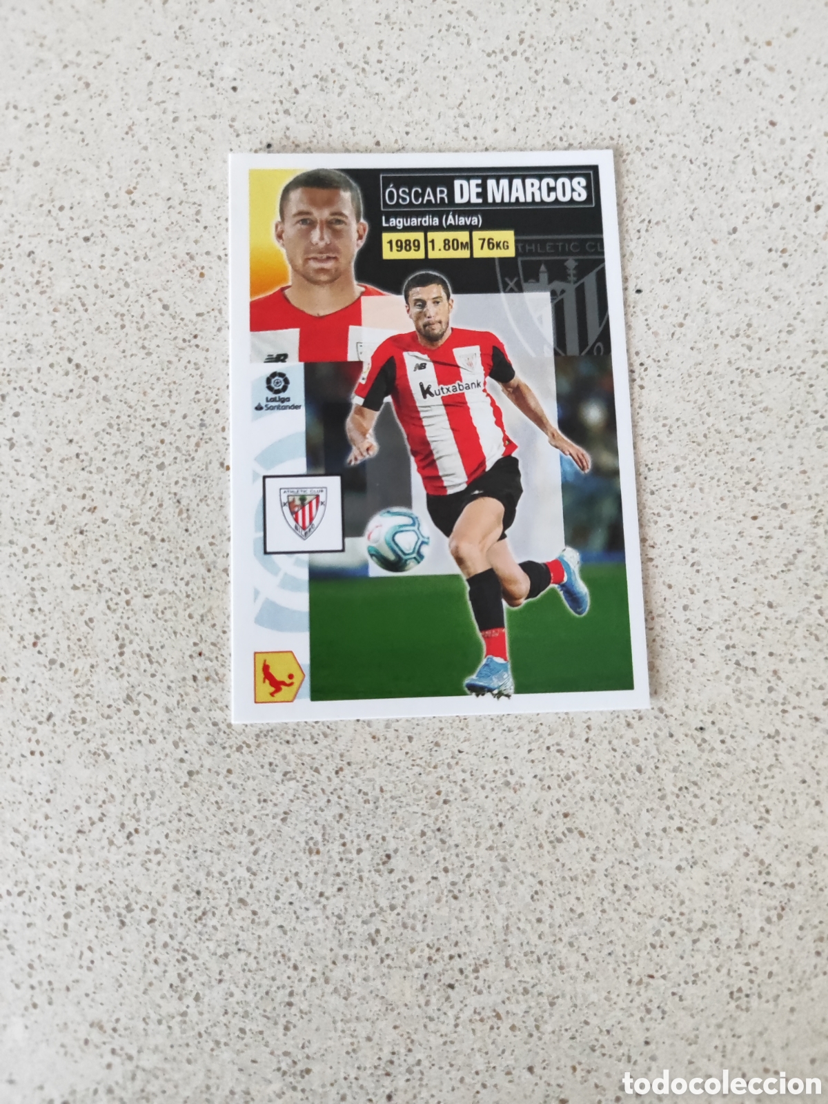 Cromos de f&uacute;tbol: CROMO DE MARCOS ATHLETIC CLUB DE BILBAO N&Uacute;MERO 4 A. LIGA ESTE 20/21