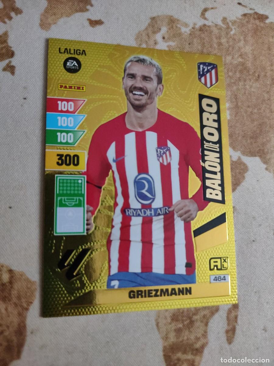 Cromos de F&uacute;tbol: Adrenalyn XL 464 Bal&oacute;n de Oro GRIEZMANN 2023-24 23 24