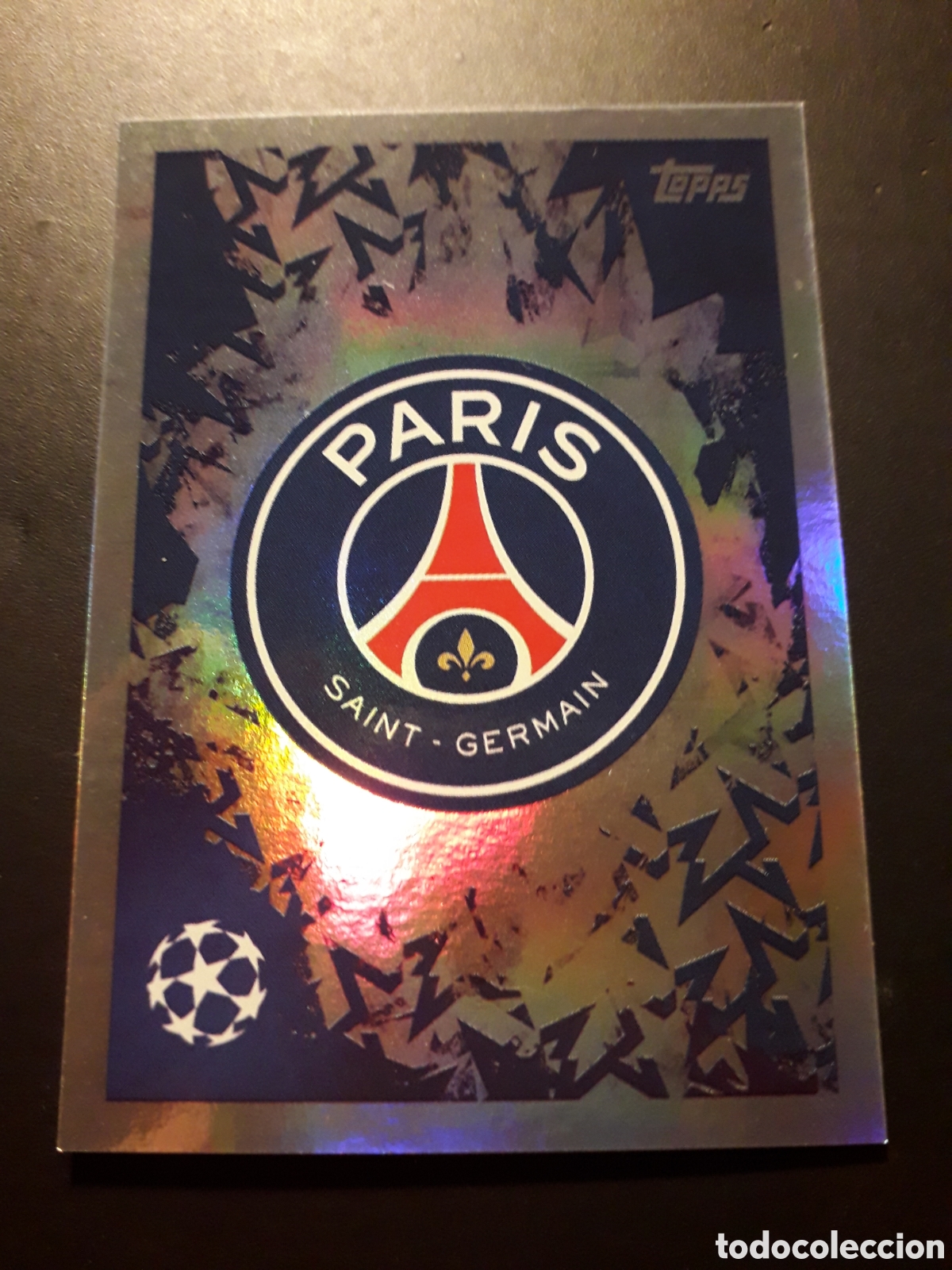 Football Stickers: ESCUDO PAR&Iacute;S SAINT GERMAIN N&deg; 283 UEFA CHAMPIONS LEAGUE SEASON TOPPS 24 25 2024 2025 PEDIDO M&Iacute;NIM 3&euro;