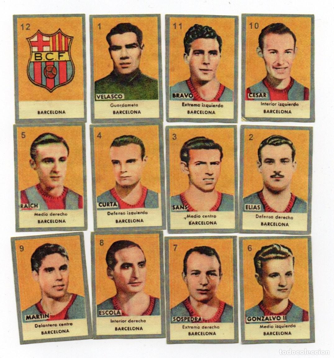Cromos de f&uacute;tbol: barcelona,1944, de chocolates maria. - Foto 1