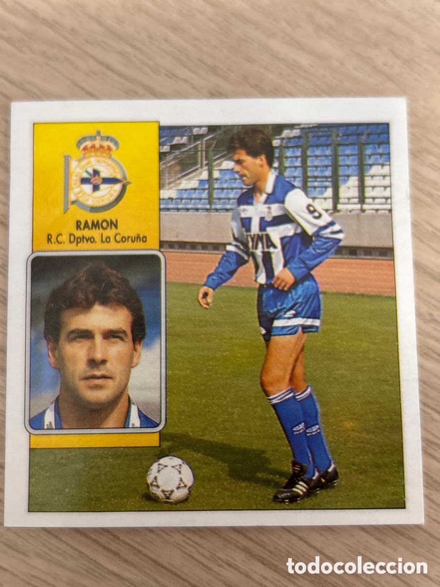 Cartes &agrave; collectionner de Football: RAMON DEPORTIVO VERSION LIGA ESTE 1992 1993 92 93 DESPEGADO