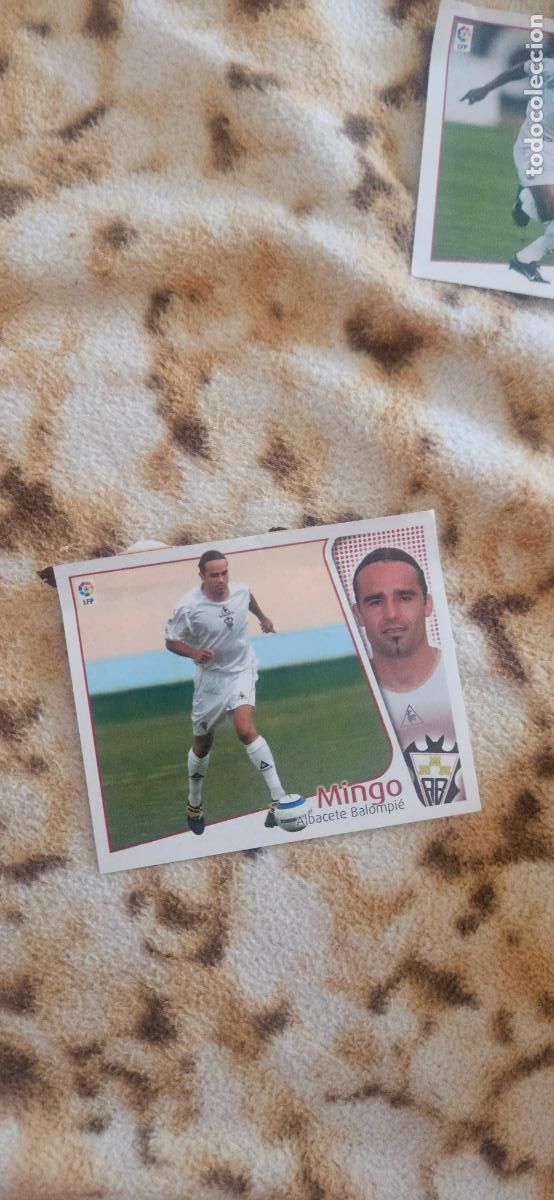 Cromos de f&uacute;tbol: Mingo Albacete ventanilla este 2004 2005 04 05 trading card - Foto 1