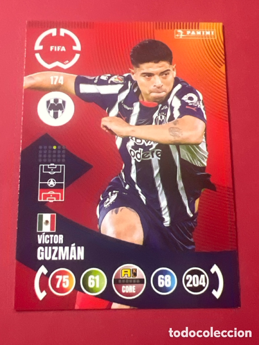 Fu&szlig;ball-Sticker: E552. ADRENALYN XL 2025 - FIFA CLUB WORLD CUP - VICTOR GUZMAN / MONTERREY 174