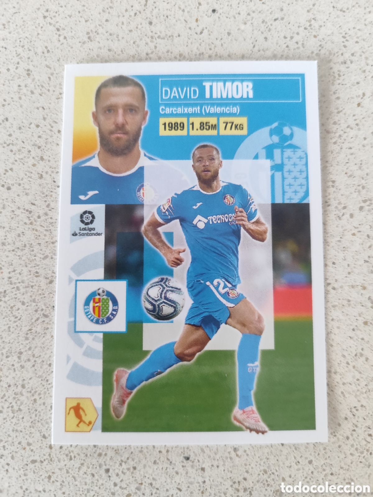 Football Stickers: CROMO TIMOR GETAFE N&Uacute;MERO 10. LIGA ESTE 20/21.