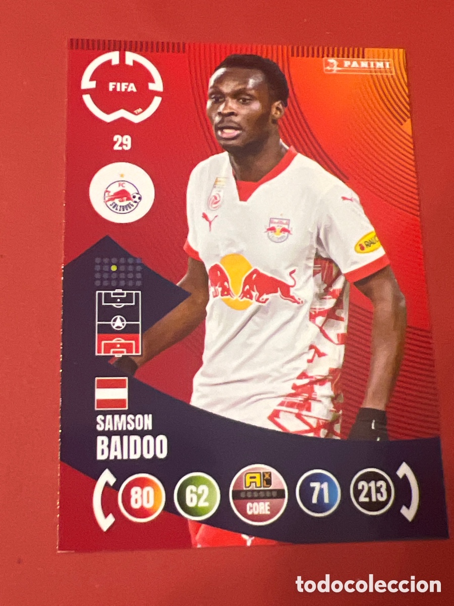 Fu&szlig;ball-Sticker: E566. SAMSON BAIDOO 29 PANINI FIFA CLUB WORLD CUP 2025 ADRENALYN XL