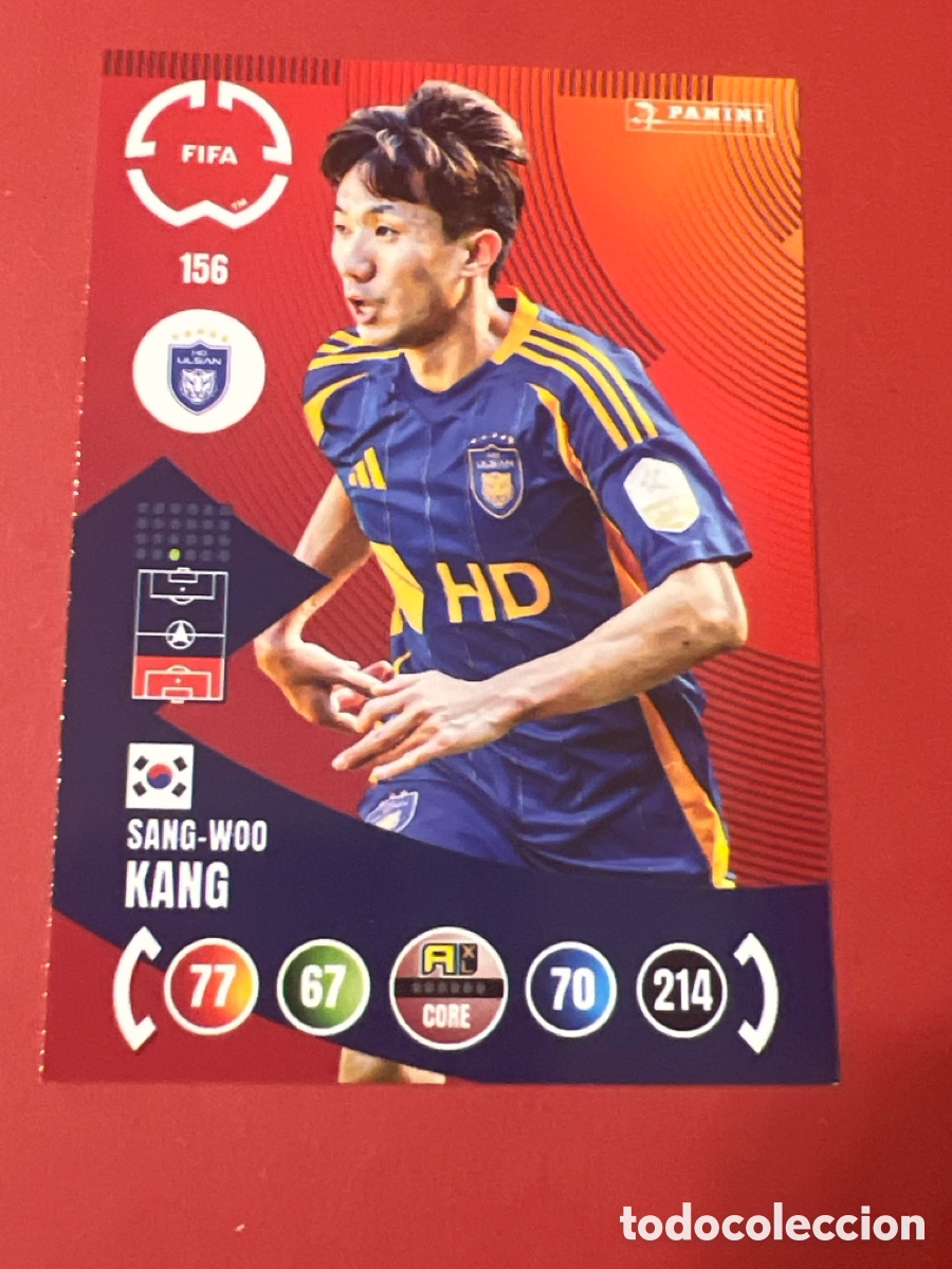 Fu&szlig;ball-Sticker: E585. ADRENALYN XL 2025 - FIFA CLUB WORLD CUP - SANG WOO KANG / ULSAN HD 156
