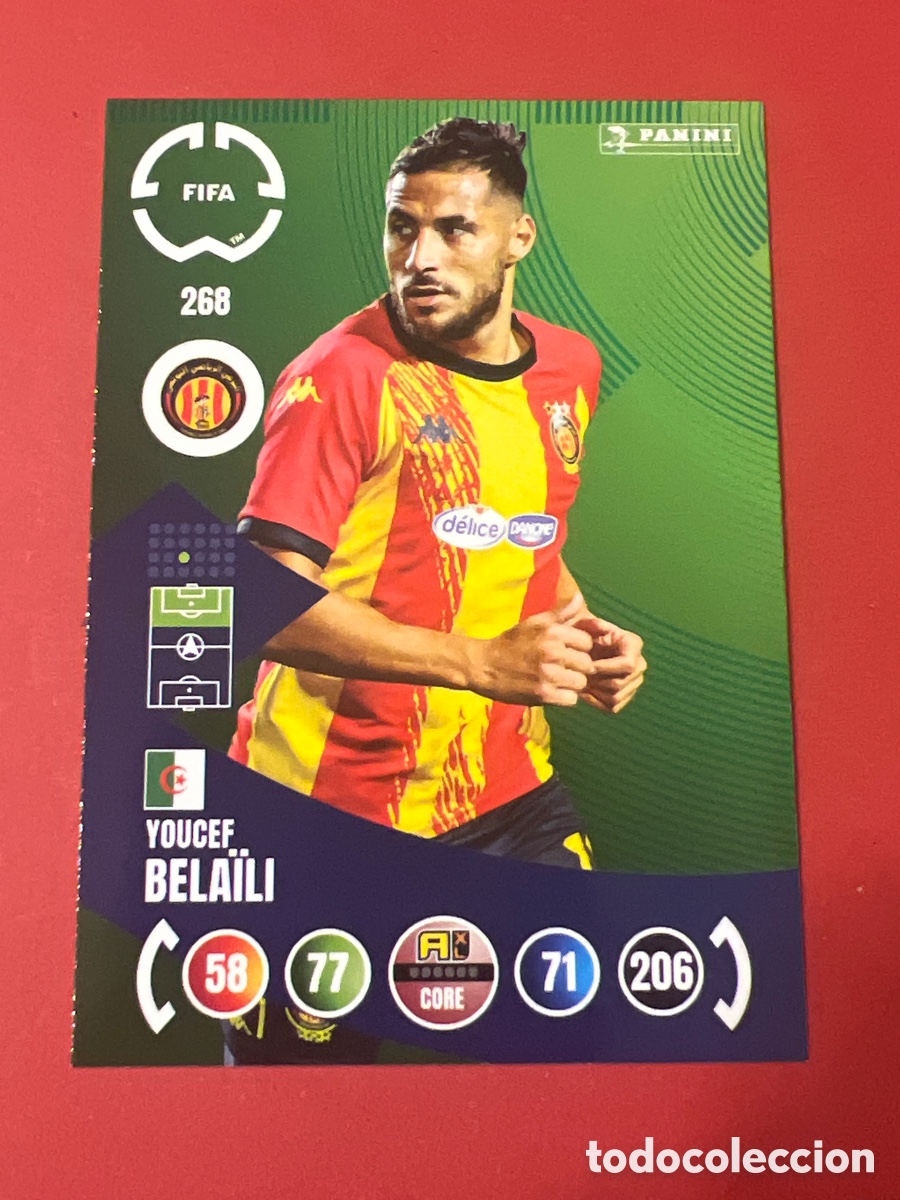 Figurine di Calcio: E595. CROMO CARD 268 BELAILI ESPERANCE ADRENALYN CLUB WORLD CUP 25 MUNDIAL CLUBES 2025