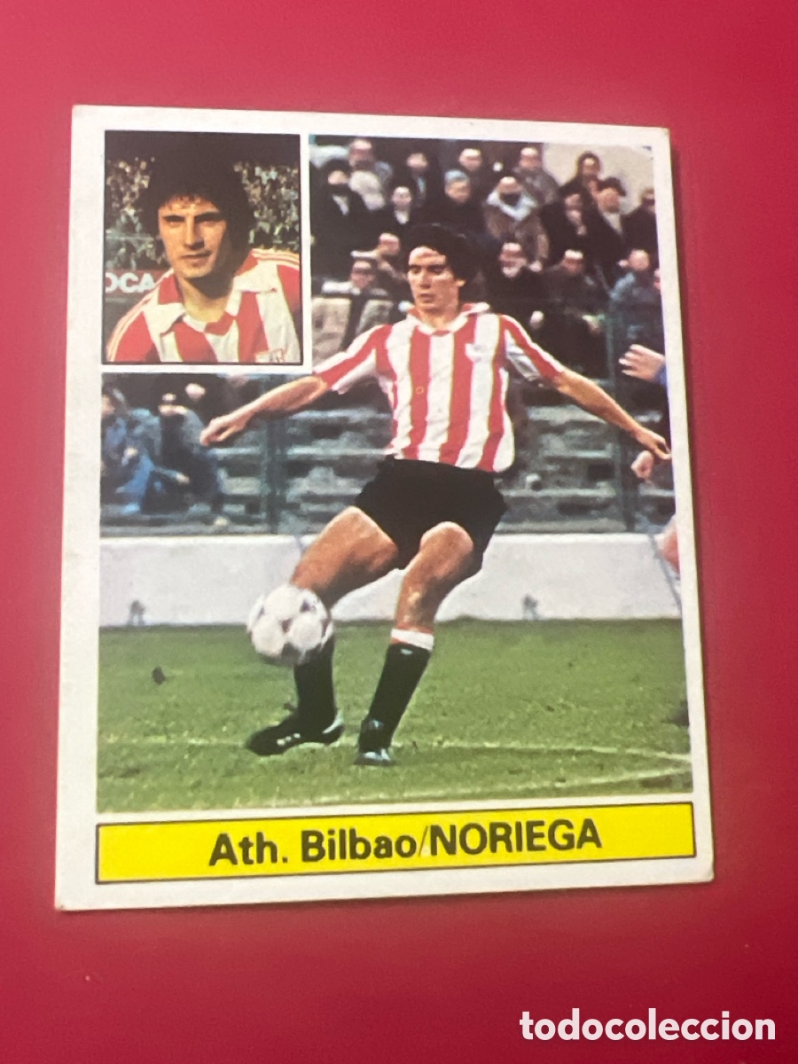 Figurine di Calcio: E650. NORIEGA ATHLETIC DE BILBAO LIGA ESTE 1981/82 81 82 NUNCA PEGADO SIN PEGAR