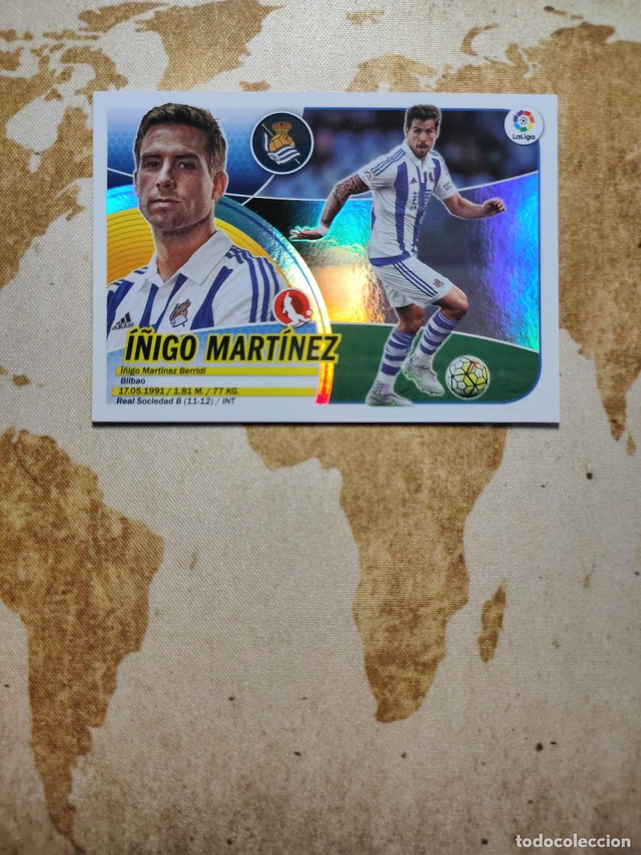 Fu&szlig;ball-Sticker: Liga Este Real Sociedad 5 &Iacute;&Ntilde;IGO MART&Iacute;NEZ 2016-17 16 17