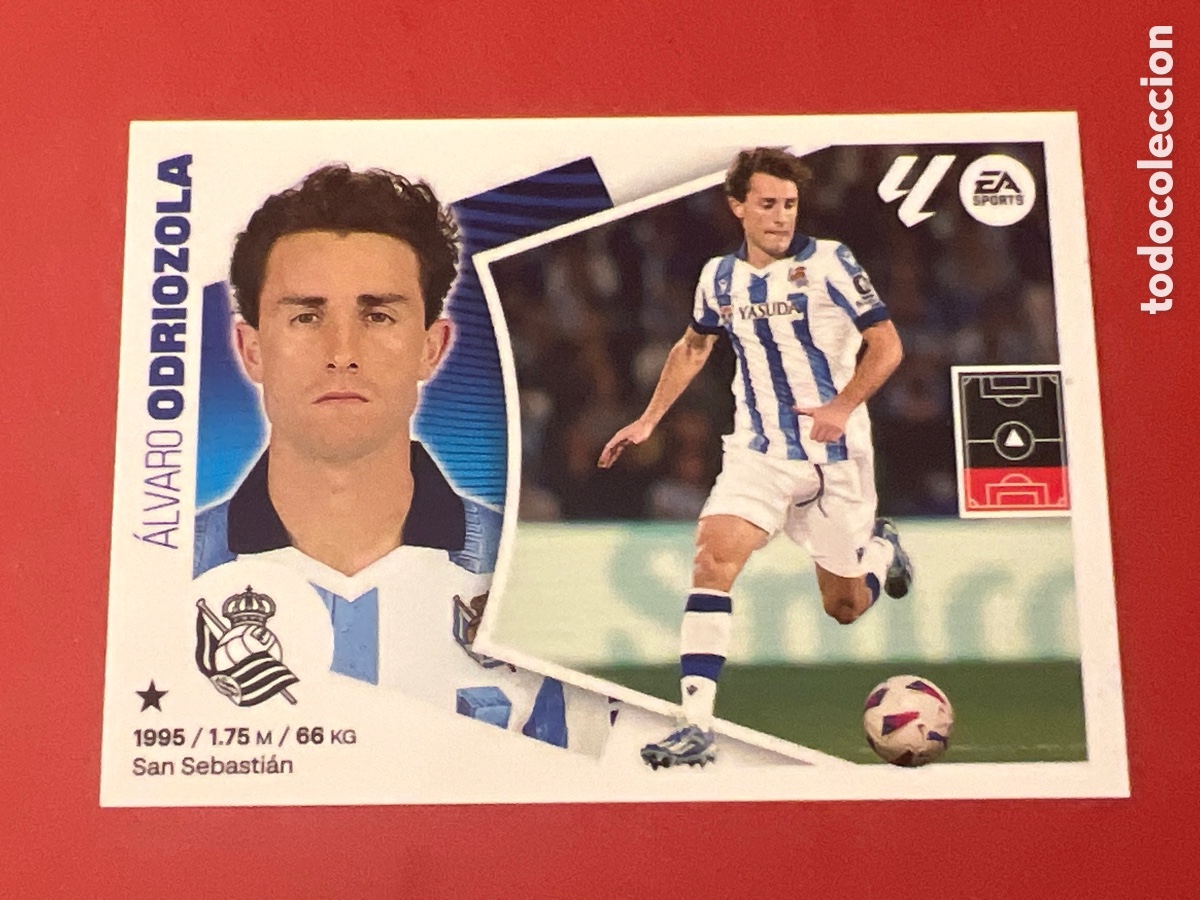Football Stickers: C5909. 5B Odriozola, Real Sociedad, Panini Ediciones Liga Este 2024 2025 24 25, 5 B