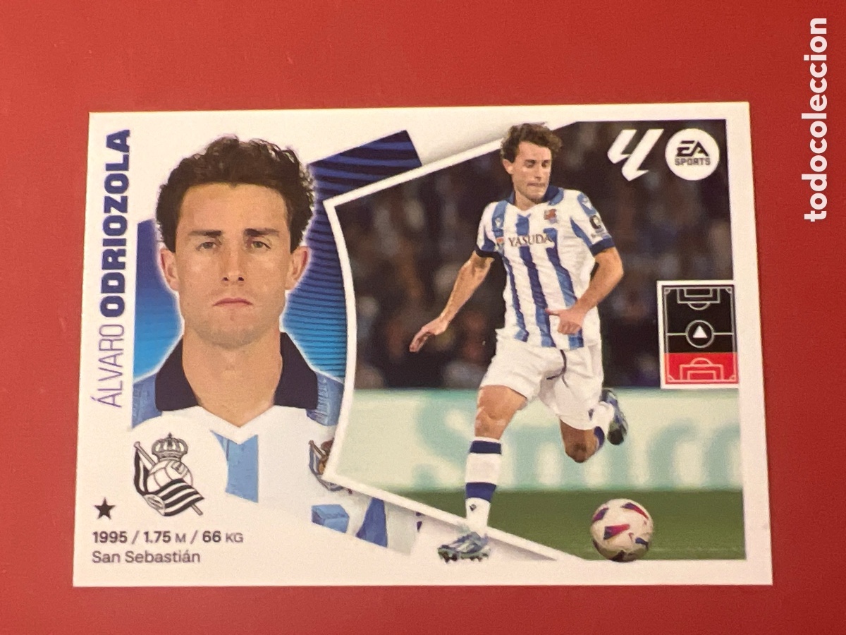 Fu&szlig;ball-Sticker: C5912. 5B Odriozola, Real Sociedad, Panini Ediciones Liga Este 2024 2025 24 25, 5 B