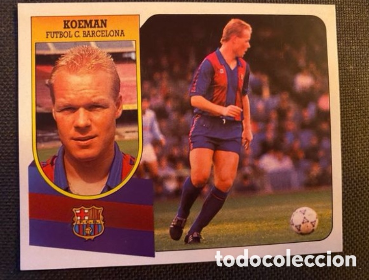 Cromos de f&uacute;tbol: Cromo Ronal Koeman 91-92 - Foto 1
