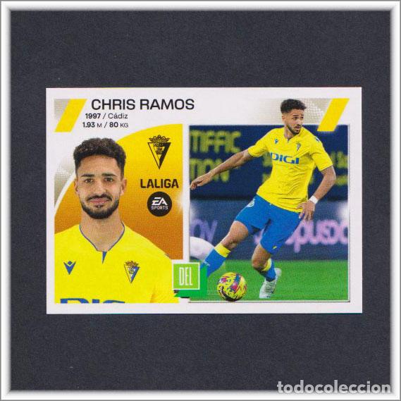 Cromos de Futebol: LIGA ESTE 2023 2024 23 24 PANINI CHRIS RAMOS 19 BIS COLOCA C&Aacute;DIZ COLECCI&Oacute;N ALBUM 3&ordf; EDICI&Oacute;N