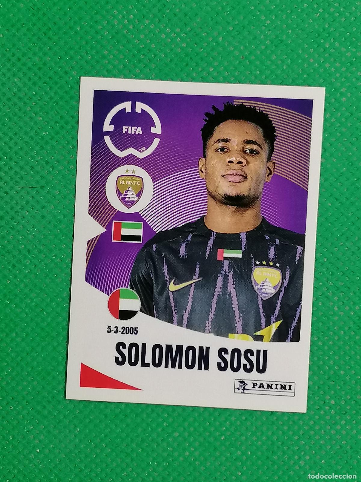 Cromos de Futebol: 448 SOLOMON SOSU ALAIN FC ⚽ PANINI FIFA CLUB WORLD CUP MUNDIAL CLUBES 2025 25 ⚽