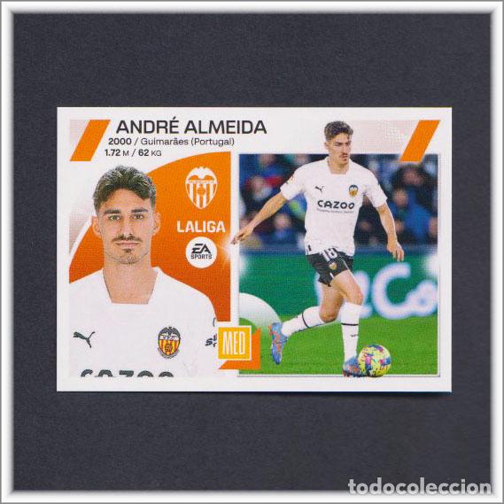 Figurine di Calcio: LIGA ESTE 2023 2024 23 24 PANINI ANDRE ALMEIDA 13 VALENCIA COLECCI&Oacute;N ALBUM 1&ordf; EDICI&Oacute;N