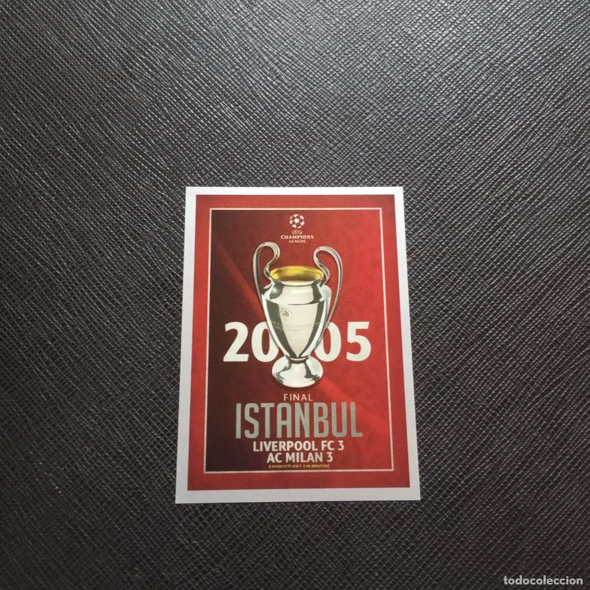 Cromos de F&uacute;tbol: 597 FINAL ISTANBUL 2005 TOPPS CHAMPIONS LEAGUE 2015 2016 15 16 - SIN PEGAR - A179 PG25