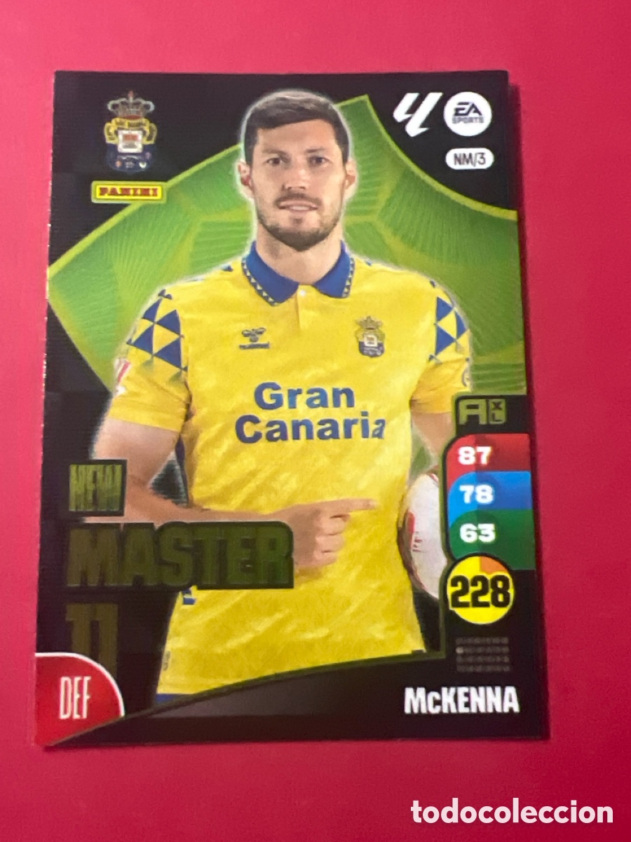 Cromos de Futebol: E781. NM3 MCKENNA MASTER LAS PALMAS 2024 2025 ADRENALYN XL 24 25 PANINI