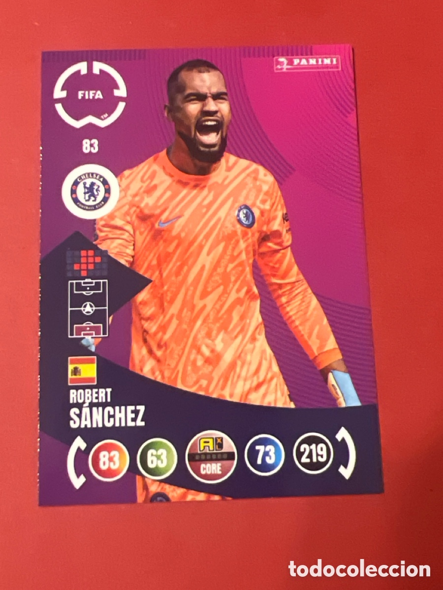 Fu&szlig;ball-Sticker: E909. ROBERT SANCHEZ CHELSEA 83 PANINI FIFA CLUB WORLD CUP 2025 ADRENALYN XL