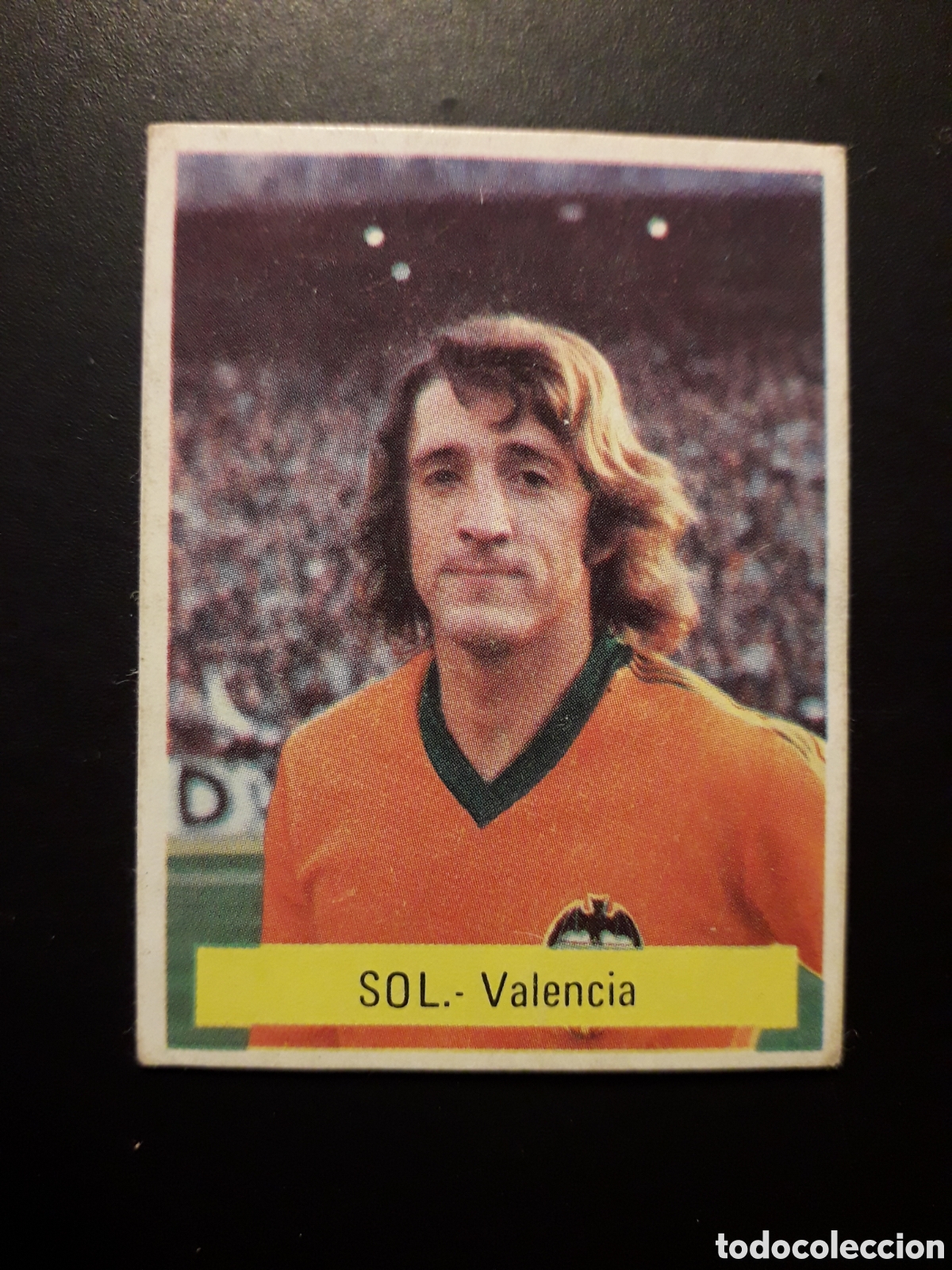 Cromos de f&uacute;tbol: SOL VALENCIA CF FINI MU 1975 1976 75 76 SIN PEGAR PEDIDO M&Iacute;NIMO 3&euro;.