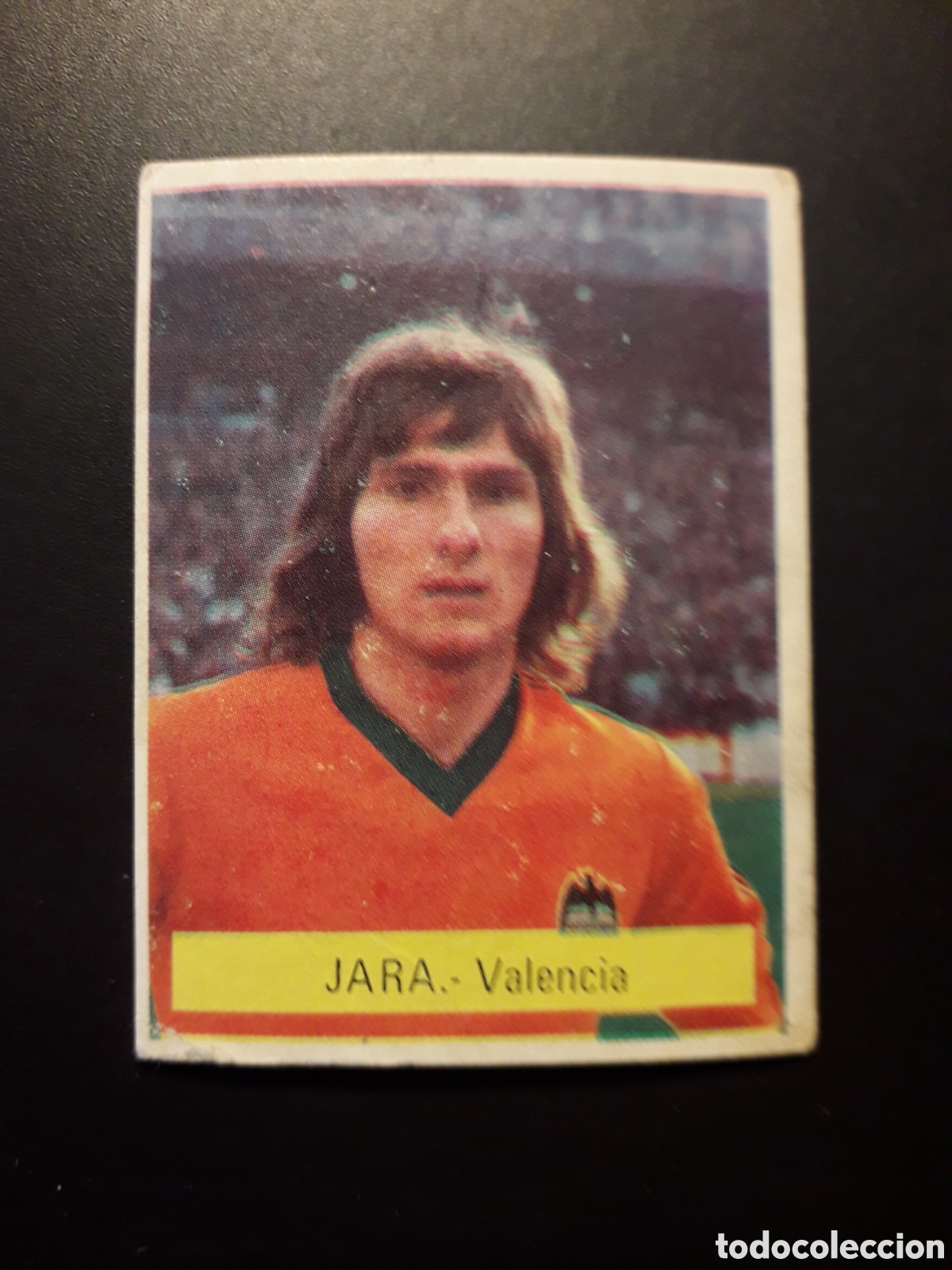 Cromos de f&uacute;tbol: JARA VALENCIA CF FINI MU, 1975 1976 75 76 SIN PEGAR PEDIDO M&Iacute;NIMO 3&euro;.
