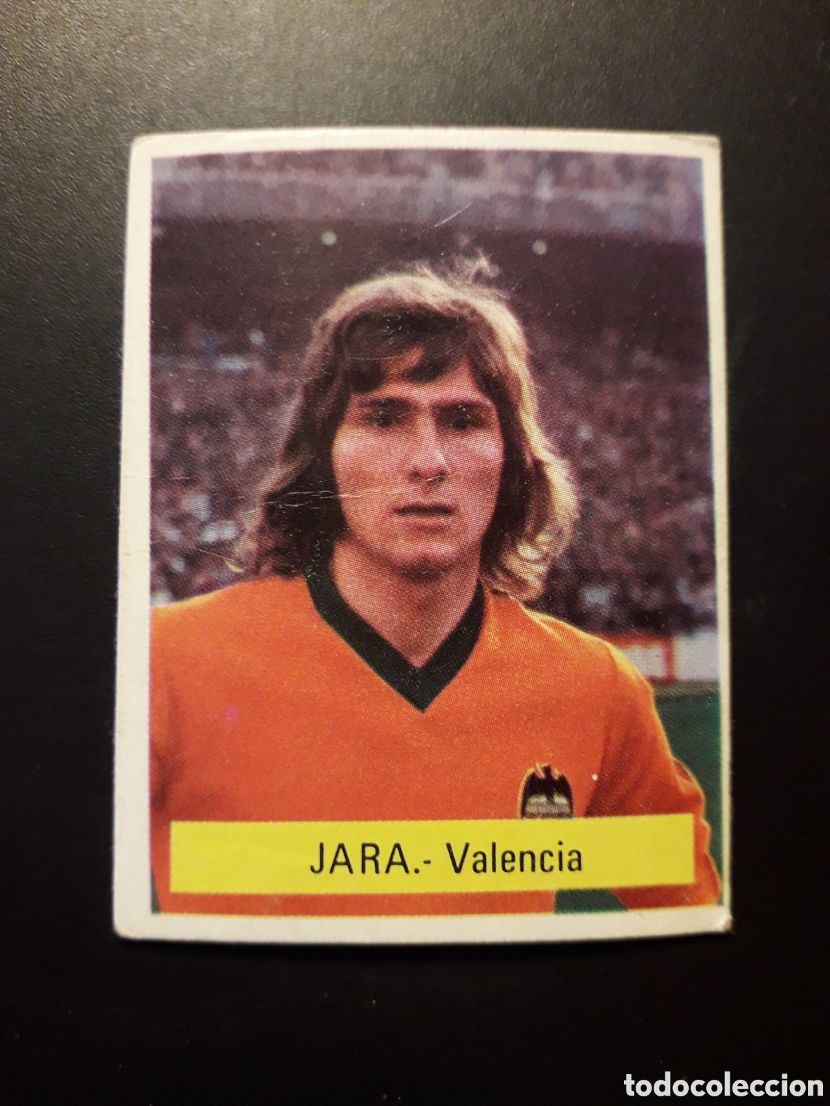 Cromos de f&uacute;tbol: JARA VALENCIA CF FINI MU, 1975 1976 75 76 SIN PEGAR PEDIDO M&Iacute;NIMO 3&euro;.