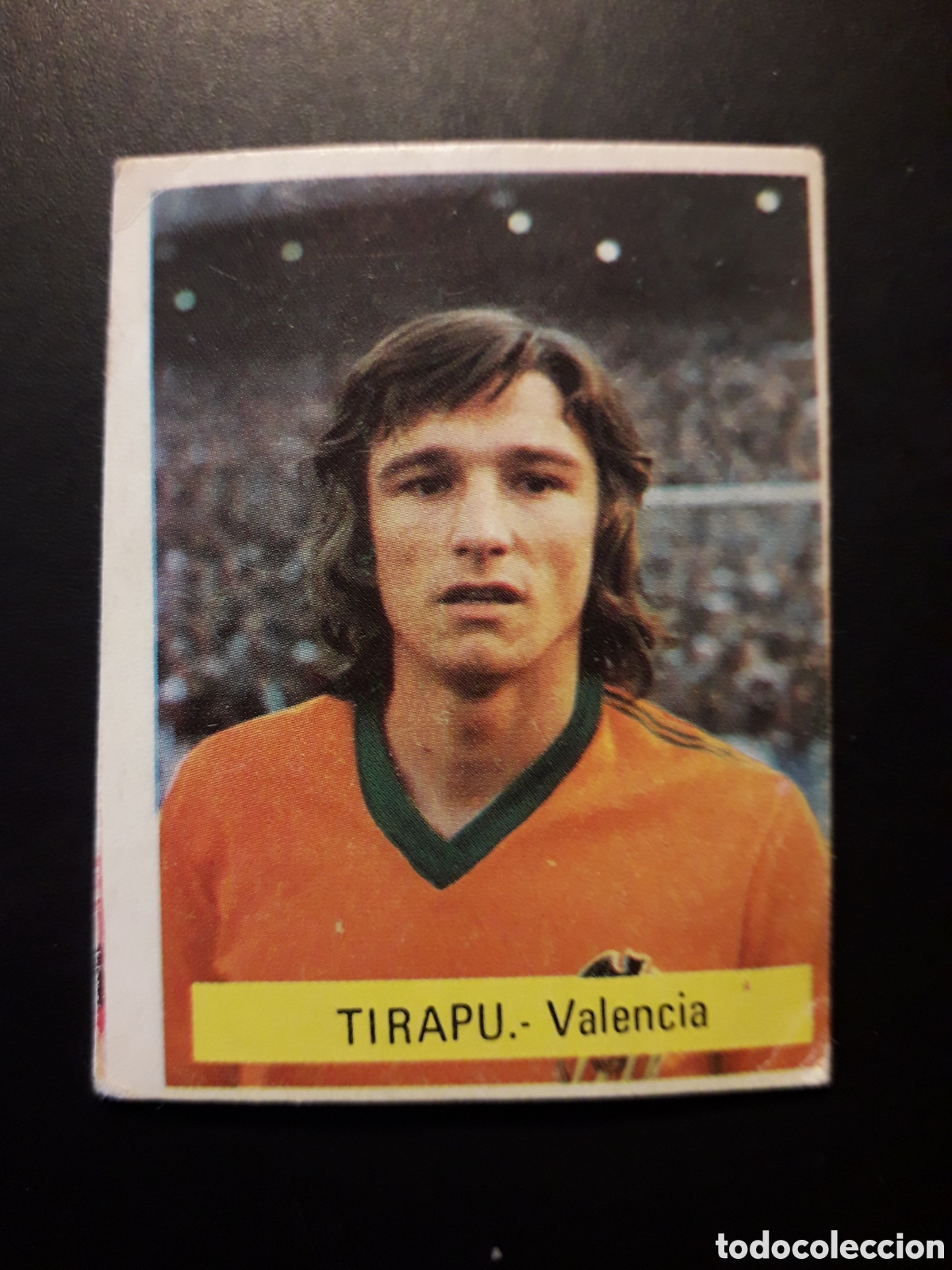 Cromos de f&uacute;tbol: TIRAPU VALENCIA CF FINI MU, 1975 1976 75 76 SIN PEGAR PEDIDO M&Iacute;NIMO 3&euro;