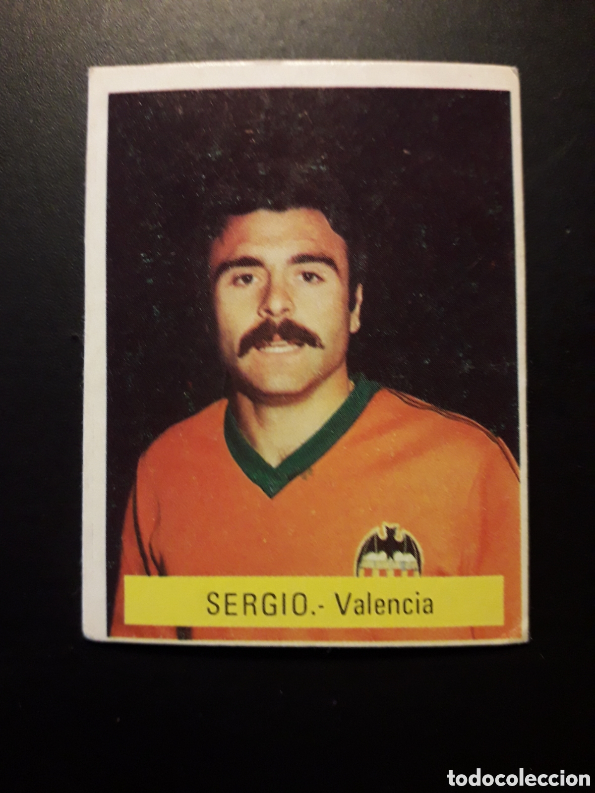 Cromos de f&uacute;tbol: SERGIO VALENCIA CF FINI MU, 1975 1976 75 76 SIN PEGAR PEDIDO M&Iacute;NIMO 3&euro;.
