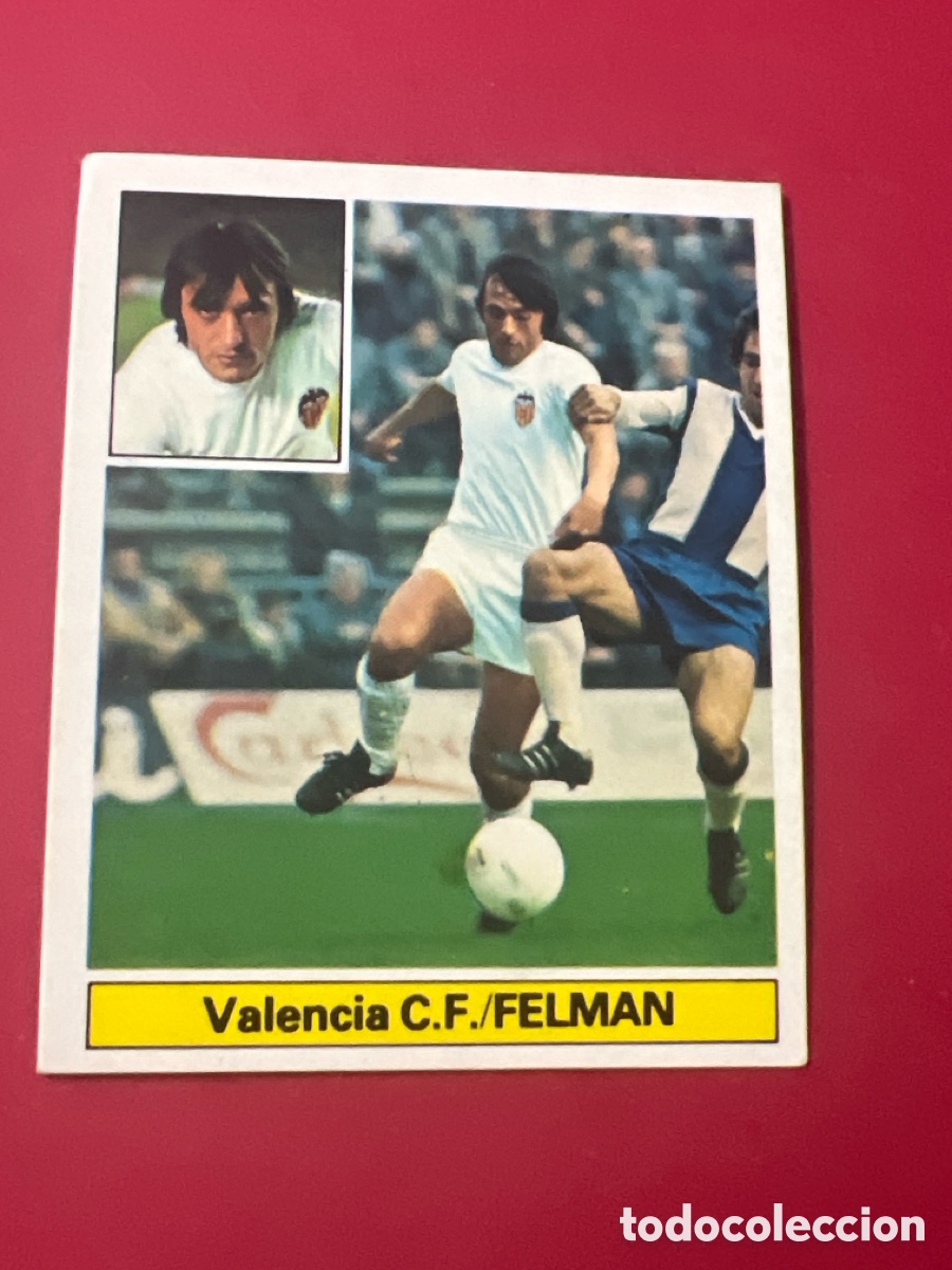 Cromos de Futebol: E937. FELMAN VALENCIA ESTE 1981 1982 CROMO FUTBOL LIGA 81 82 - SIN PEGAR