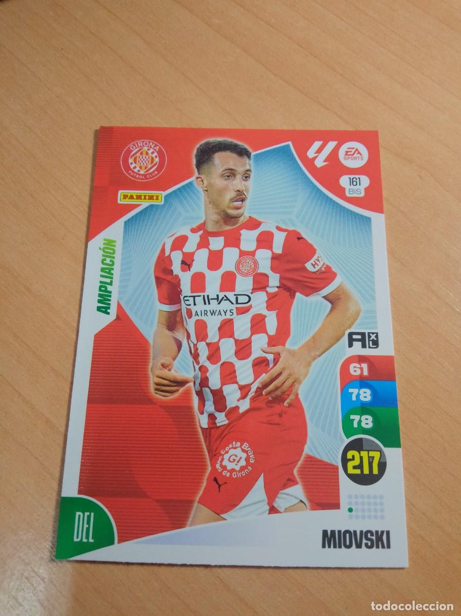 Cromos de F&uacute;tbol: 161 BIS MOVSKI AMPLIACI&Oacute;N DEL GIRONA 2024 2025 ADRENALYN XL 24 25 PANINI