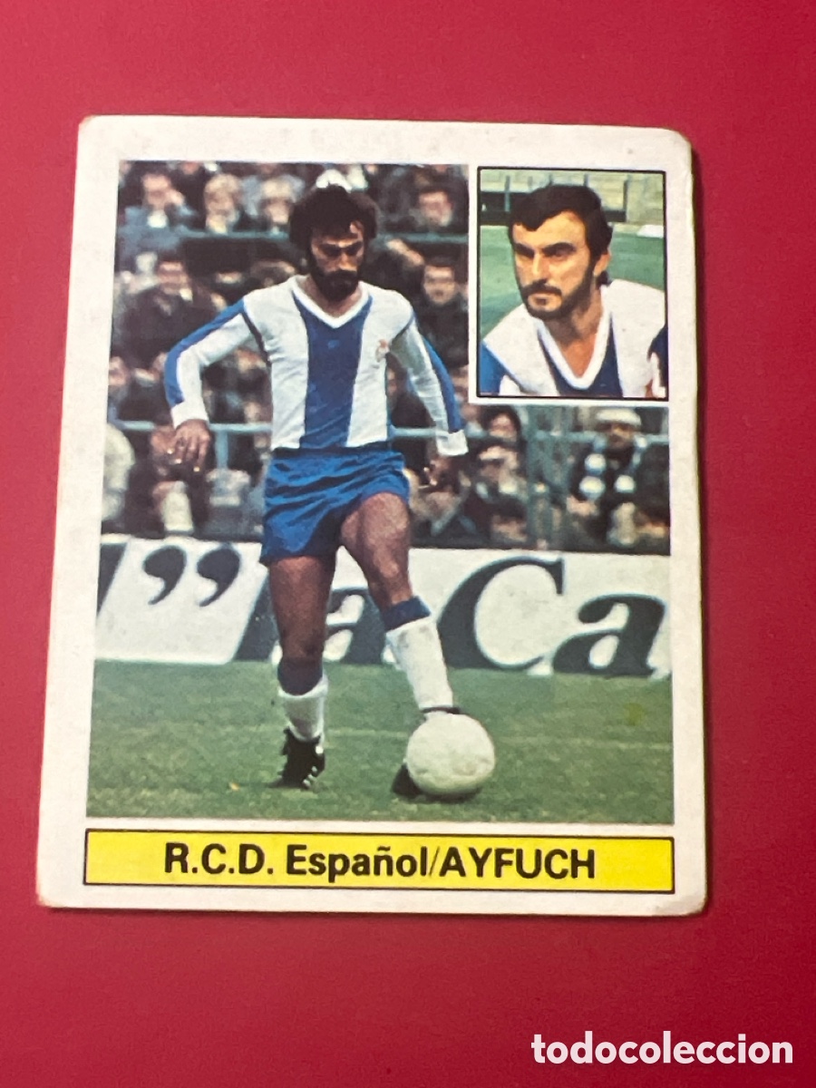 Fu&szlig;ball-Sticker: E1078. AYFUCH ESPA&Ntilde;OL ED ESTE 1981 1982 CROMO FUTBOL LIGA 81 82 - SIN PEGAR
