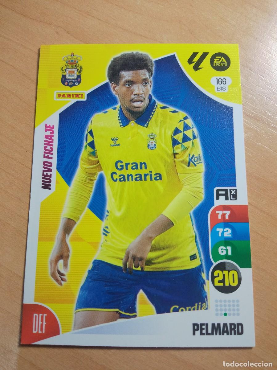 Cromos de F&uacute;tbol: 166 BIS PELMARD NUEVO FICHAJE DE LAS PALMAS 2024 2025 ADRENALYN XL 24 25 PANINI