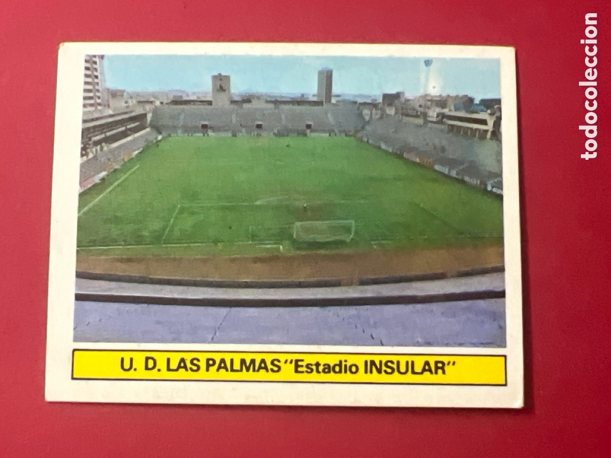 Figurine di Calcio: E1098. INSULAR LAS PALMAS ESTE 1981 1982 CROMO FUTBOL LIGA 81 82 - SIN PEGAR