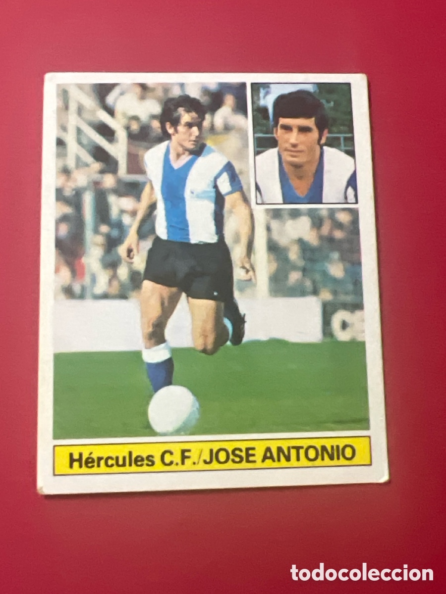 Figurine di Calcio: E1126. JOSE ANTONIO HERCULES ESTE 1981 1982 CROMO FUTBOL LIGA 81 82 - SIN PEGAR
