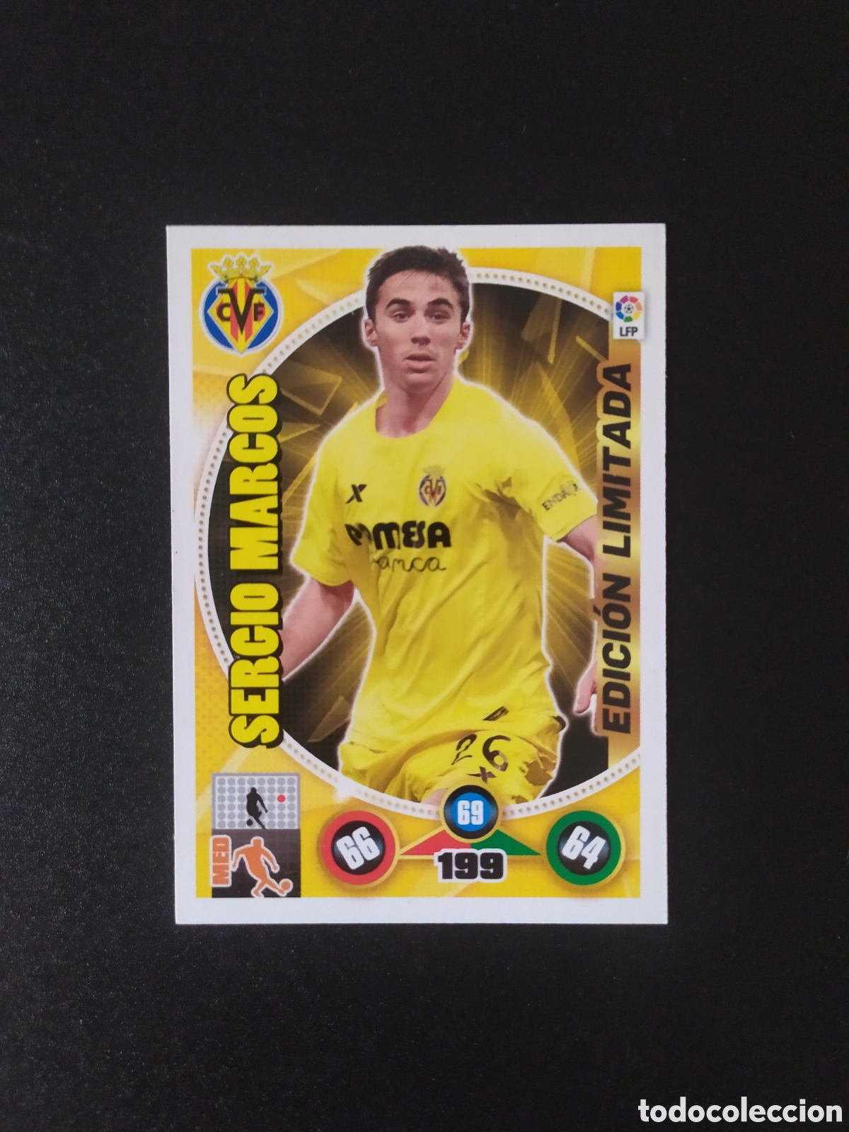 Cromos de f&uacute;tbol: Adrenalyn 2014 2015 14 15 panini Sergio Marcos edicion limitada Villarreal
