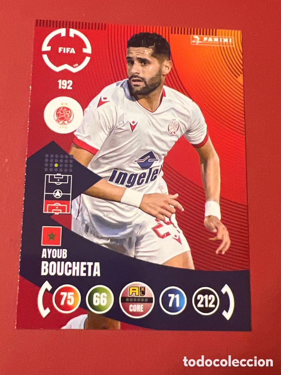 Figurine di Calcio: E1153. AYOUB BOUCHETA 192 PANINI FIFA CLUB WORLD CUP 2025 ADRENALYN XL