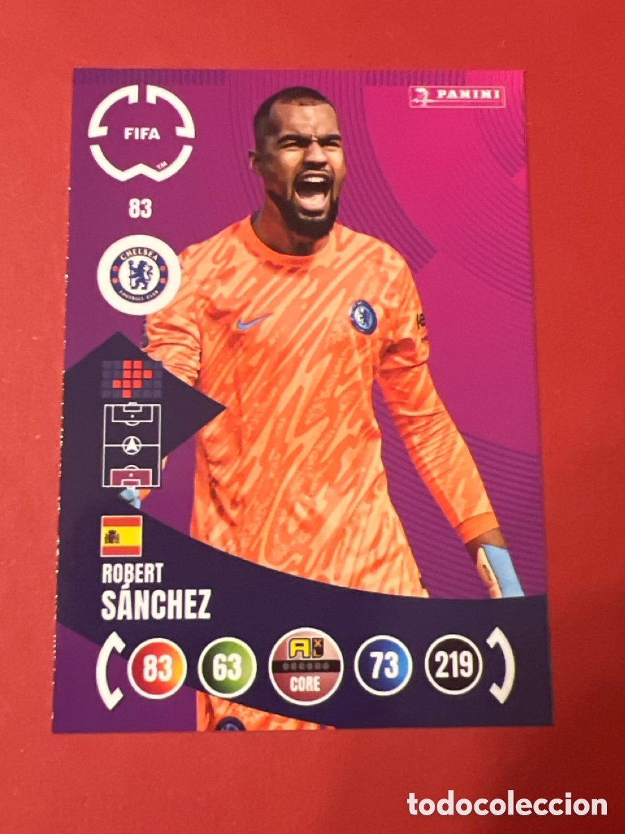 Figurine di Calcio: E1166. ADRENALYN XL 2025 - FIFA CLUB WORLD CUP - ROBERT SANCHEZ 83 CHELSEA