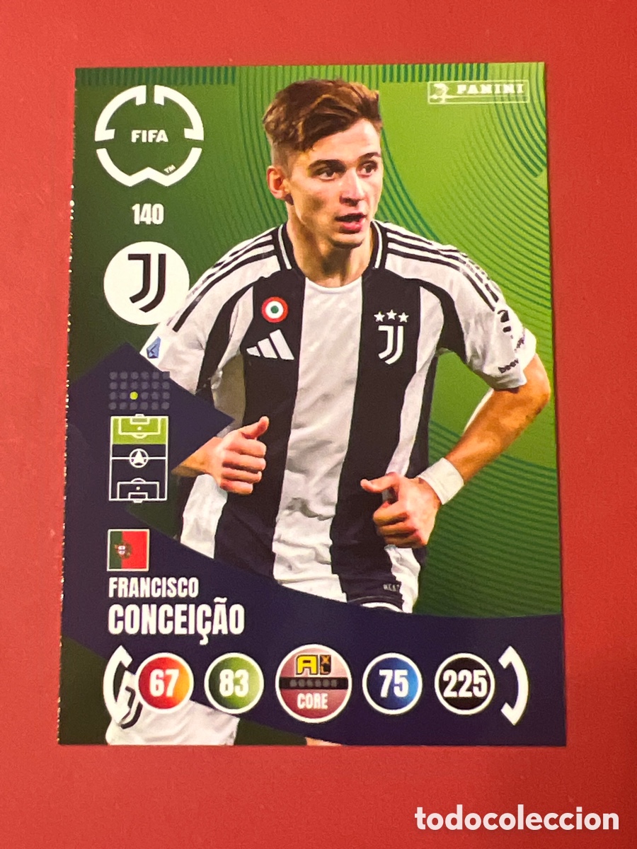 Cromos de Futebol: E1176. ADRENALYN XL 2025 - FIFA CLUB WORLD CUP - FRANCISCO CONCEI&Ccedil;AO 140 - JUVENTUS