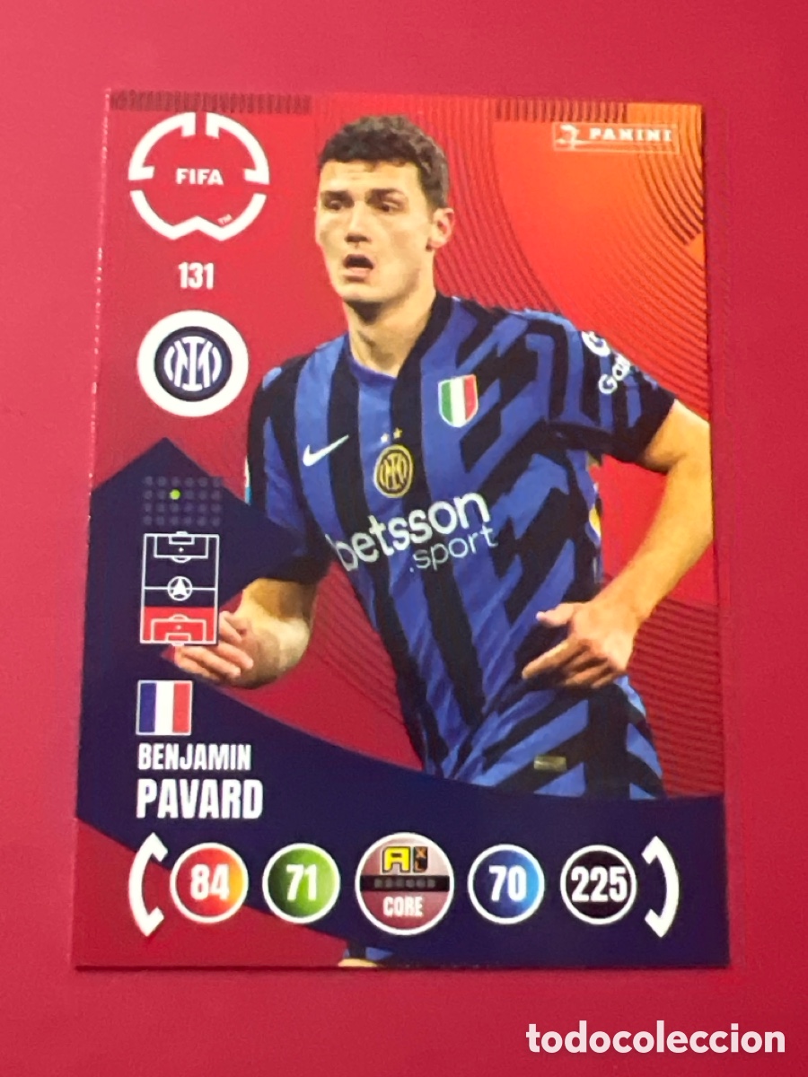 Fu&szlig;ball-Sticker: E1199. ADRENALYN XL 2025 - FIFA CLUB WORLD CUP - PAVARD / INTER MILAN 131