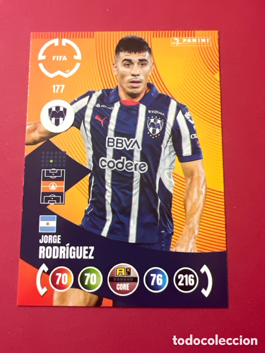 Figurine di Calcio: E950. ADRENALYN XL 2025 - FIFA CLUB WORLD CUP - JORGE RODRIGUEZ / MONTERREY 177