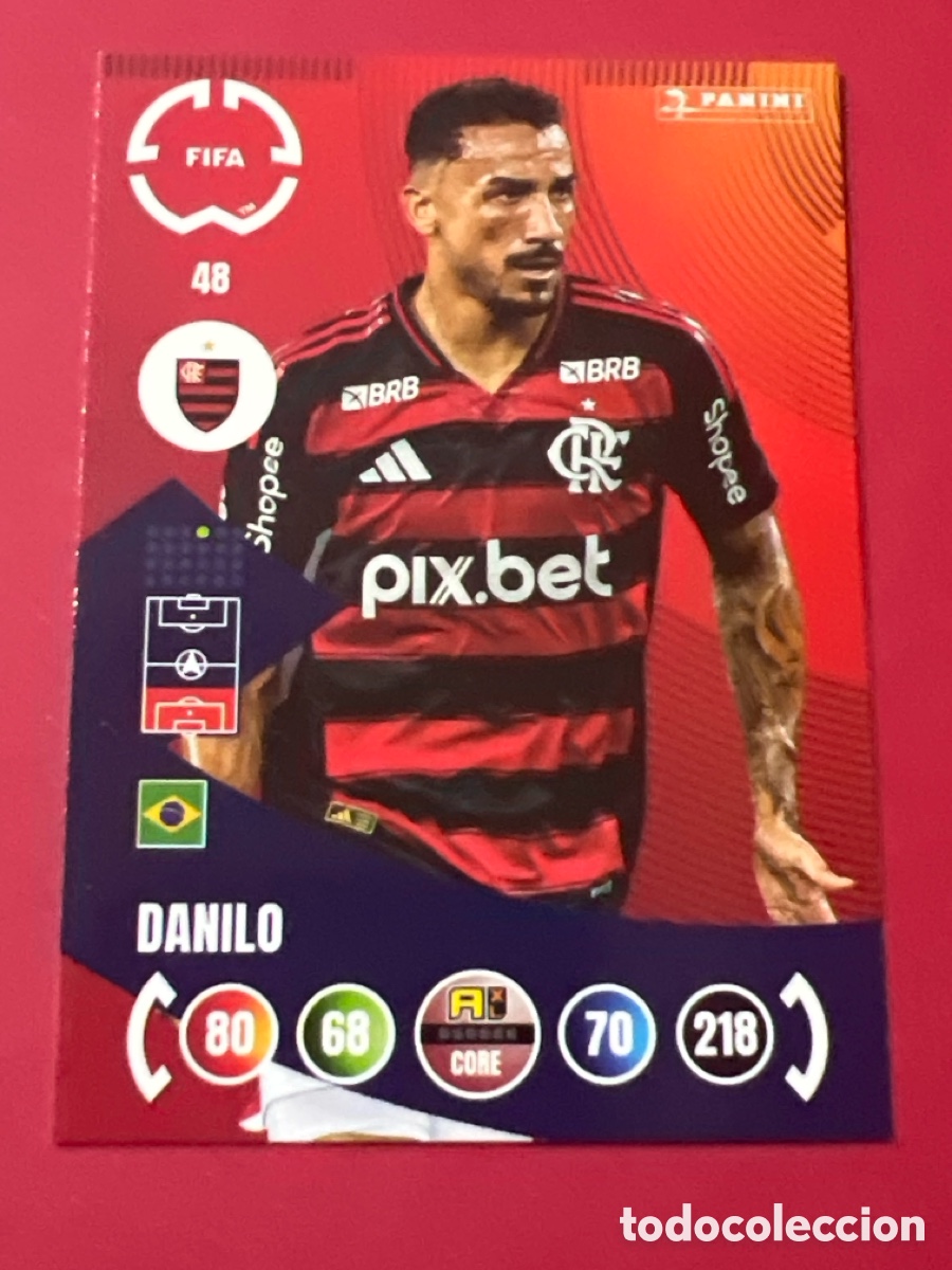 Figurine di Calcio: E951. ADRENALYN XL 2025 - FIFA CLUB WORLD CUP - DANILO / FLAMENGO 48