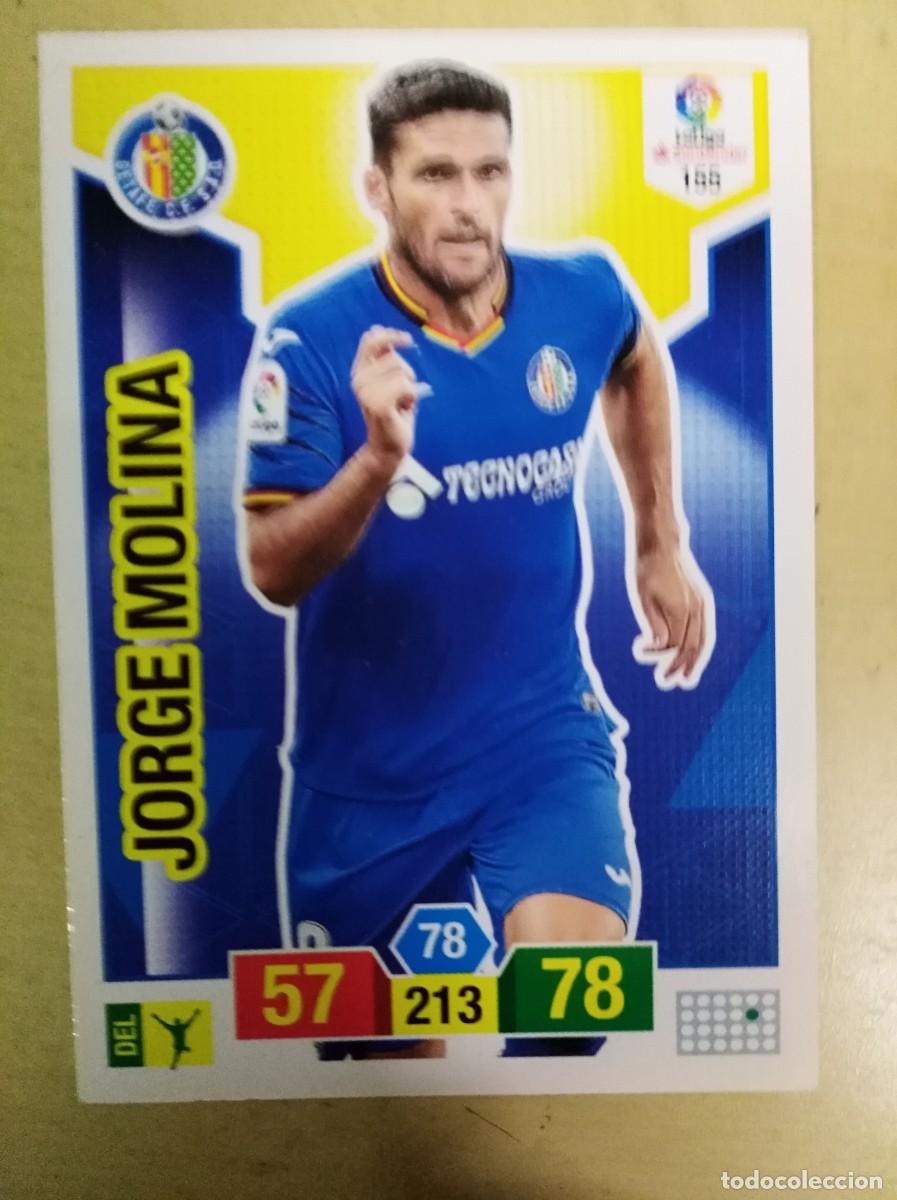 Fu&szlig;ball-Sticker: Cromo Futbol Liga 2018-19 Adrenalyn XL 155.Jorge Molina Getafe.Panini