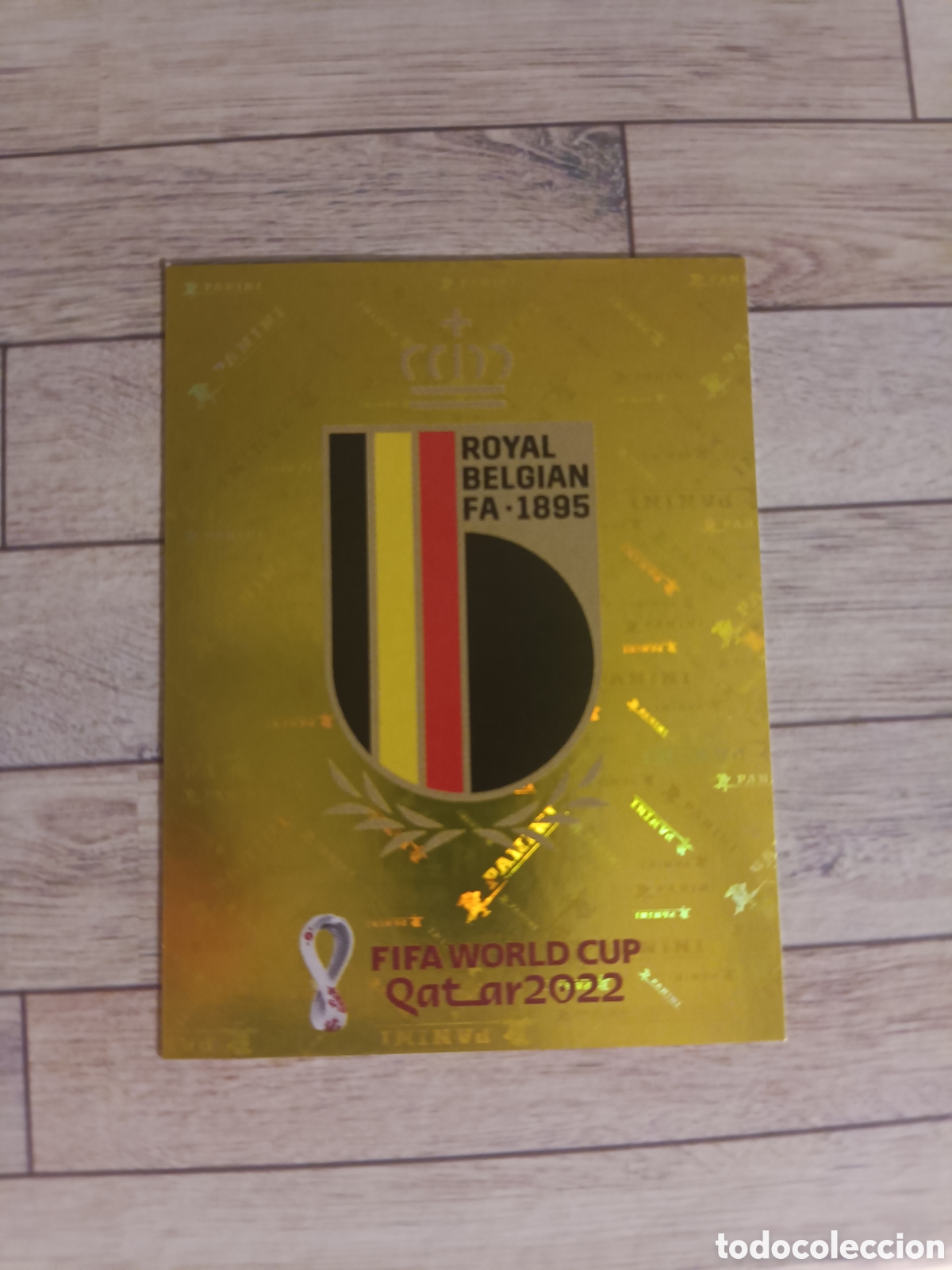 Cromos de F&uacute;tbol: BEL2 LOGO ESCUDO BELGICA BEL 2 WORLD CUP MUNDIAL QATAR 2022 22 STICKER PANINI