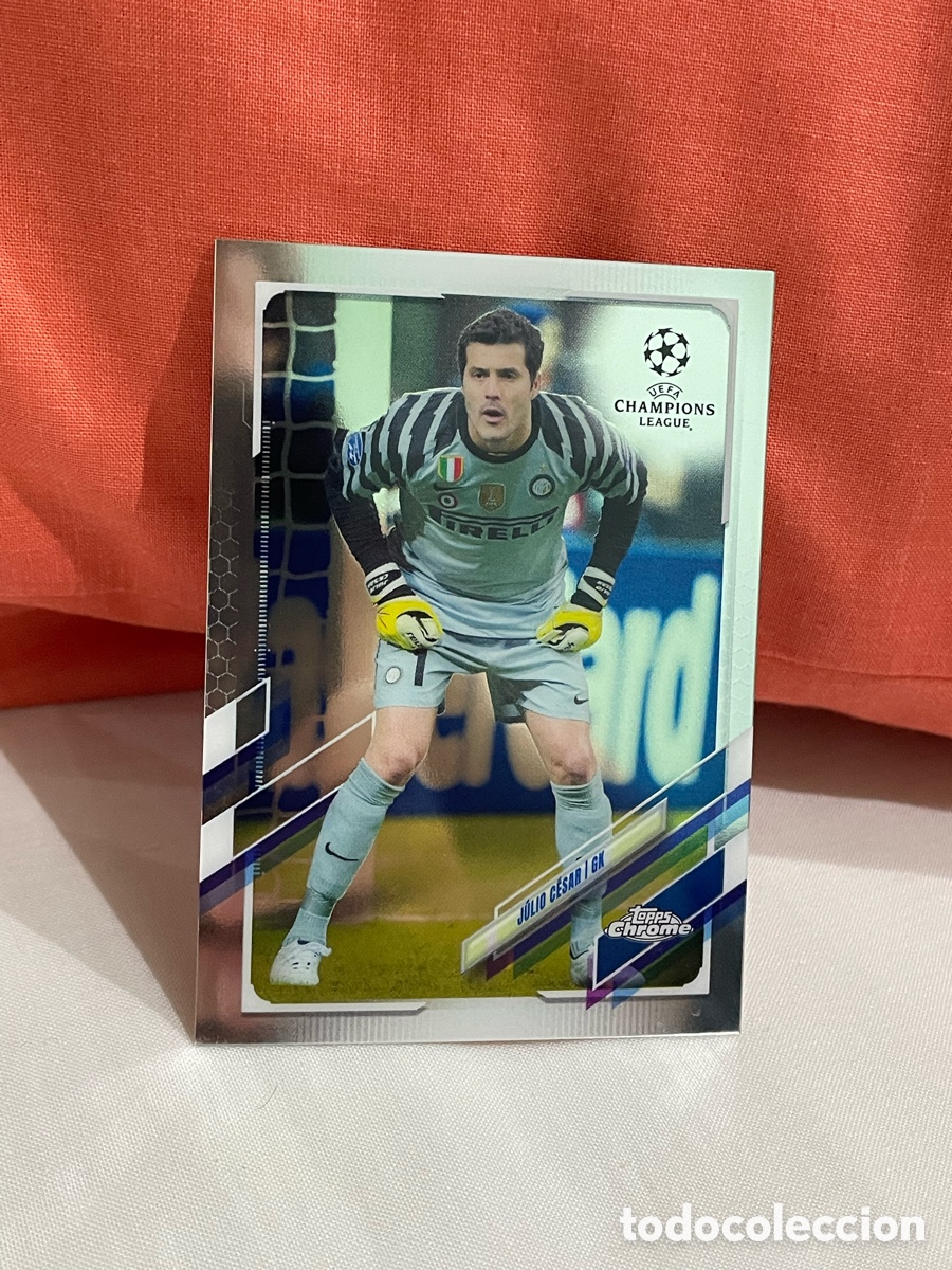 Cromos de f&uacute;tbol: Cromo topps chrome Julio C&eacute;sar - Foto 1